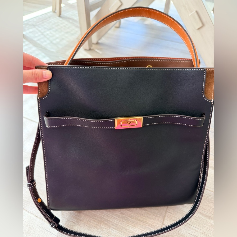 Tory Burch Lee Radziwill Double Bag Excellent Condition Large